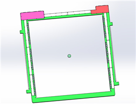 Glass substrate test fixture