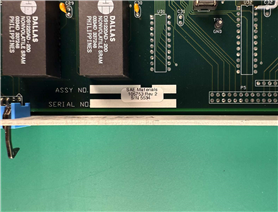 PMI 105753 0404 0363 LEFT PNL MEASUREMENTINTERFACE SAE Materials 105753 Rev 2 S/N 5534